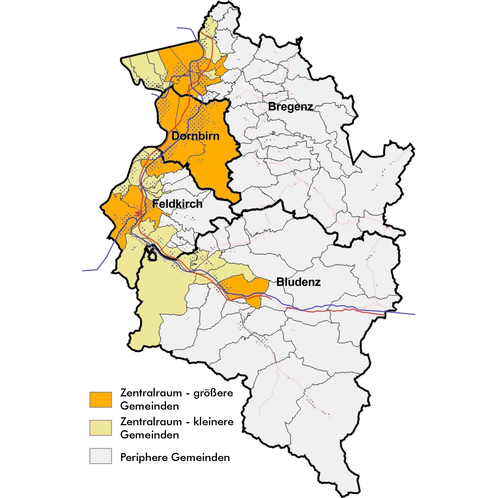 Verkehrsverhaltensbefragung (Kontiv) Vorarlberg 2008